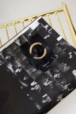 Menotte en cuir noir ALTERA Bracelet O-ring x Maison Dressage – Image 9