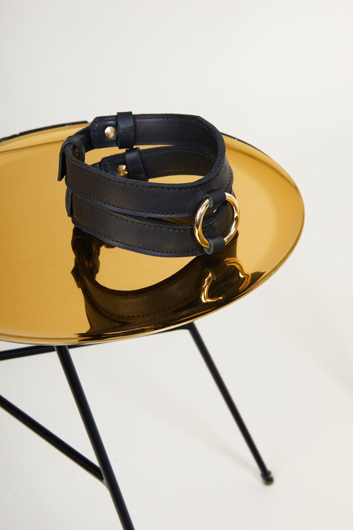 Collier ALTERA O-ring cuir x Maison Dressage – Image 4