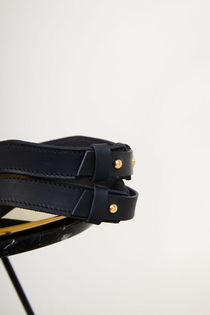 Collier ALTERA O-ring cuir x Maison Dressage – Image 5
