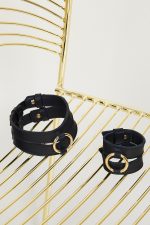 Collier ALTERA O-ring cuir x Maison Dressage – Image 2
