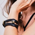 CHOKER BRACELET cuir noir & Passerby x Domestique 🇫🇷