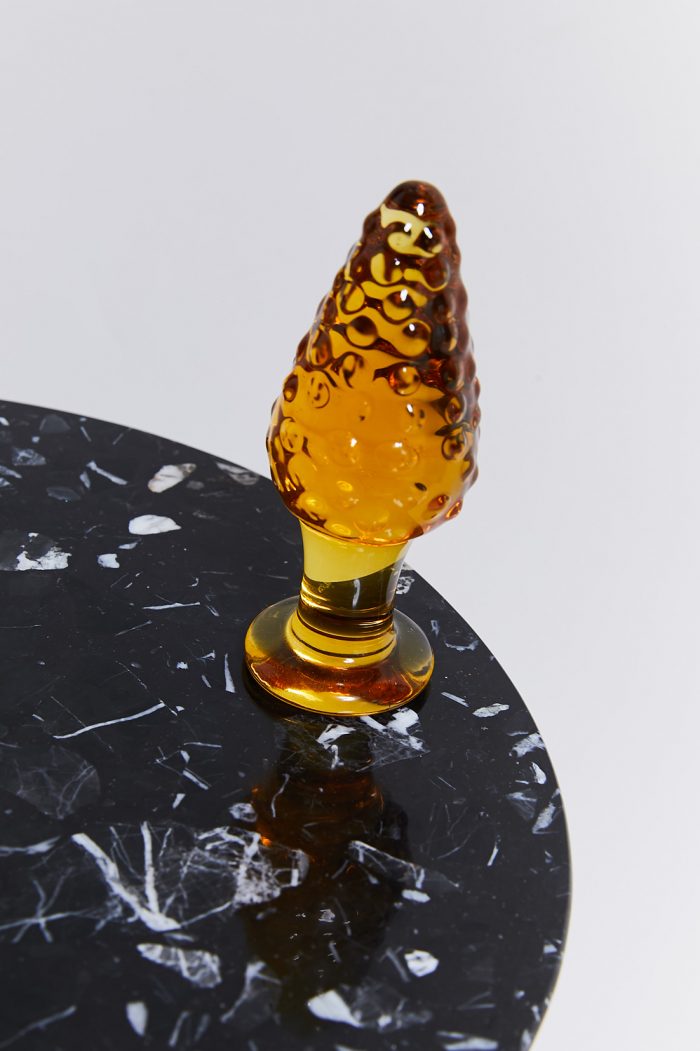 Plug Anal en verre LE JAUNE – Image 1