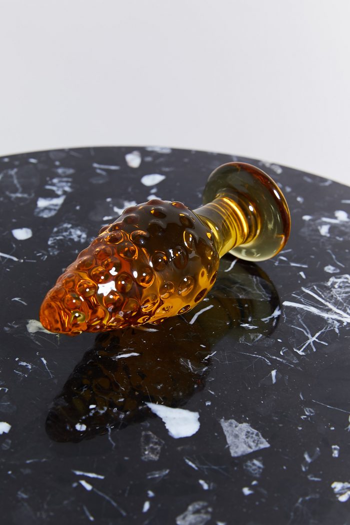 Plug Anal en verre LE JAUNE – Image 4