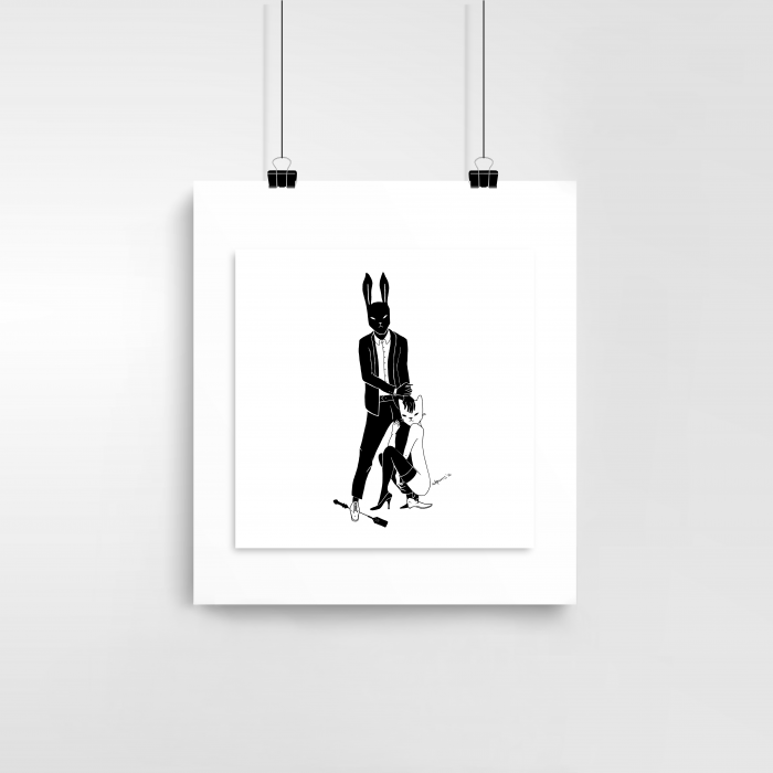 Illustration Mr BUNNY IS CRUEL x Catpurrrs 🇫🇷 – Image 2