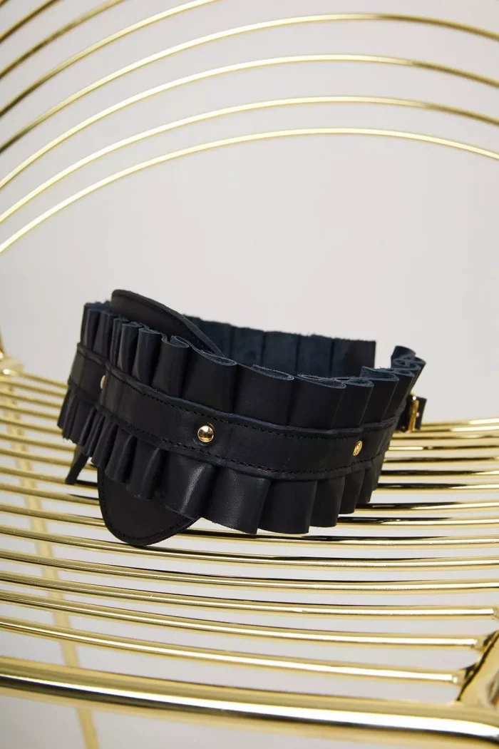Bandeau BDSM cuir ROISSY x Maison Dressage – Image 5