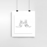 Illustration TWINS x Catpurrrs 🇫🇷