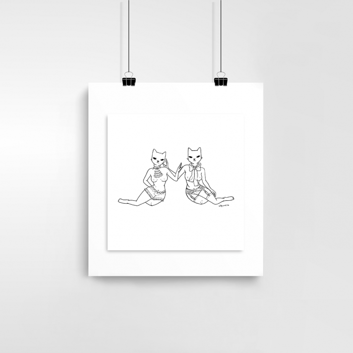 Illustration TWINS x Catpurrrs 🇫🇷 – Image 1