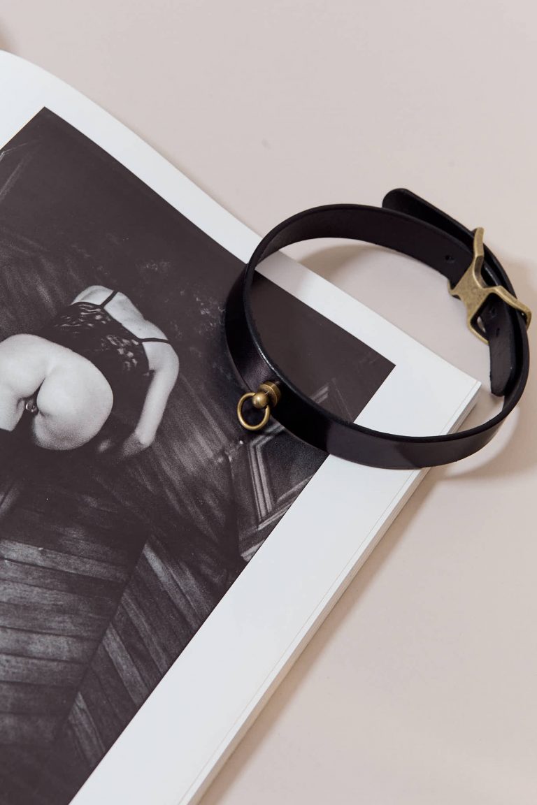 Choker Louise x Cuir et Chuchotements 🇫🇷 – Image 4