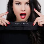 Col Claudine brodé OUVRE LA BOUCHE 🇫🇷