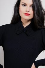 Col Claudine brodé OUVRE LA BOUCHE 🇫🇷 – Image 4