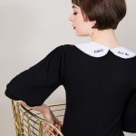 Col Peter Pan brodé COMPTE AVEC MOI 🇫🇷