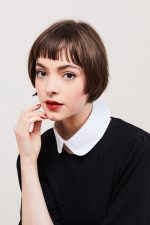Col Claudine brodé RENDEZ-VOUS À 15h00 AVEC MONSIEUR 🇫🇷 – Image 3