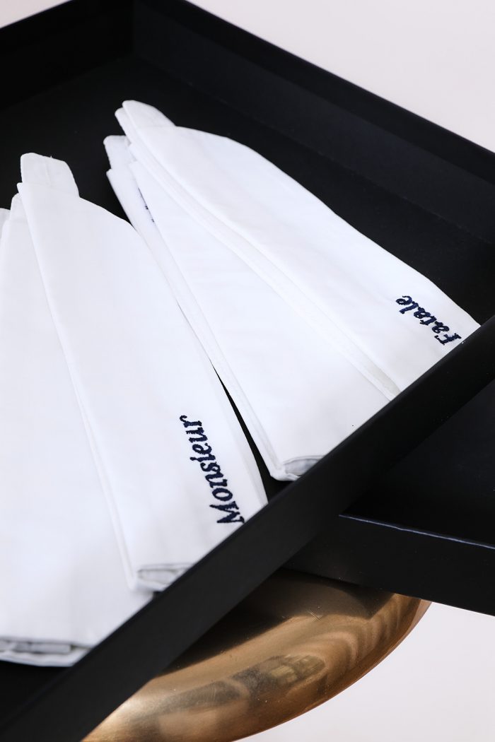 Coffret de 7 Cols brodés LE SEMAINIER 🇫🇷 – Image 1