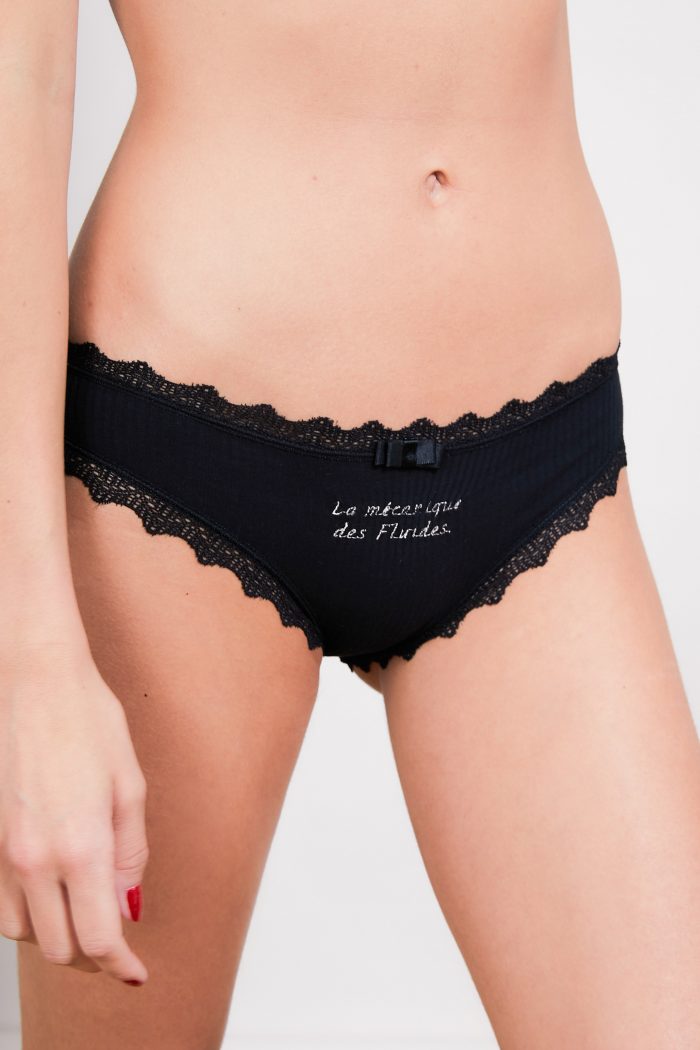 Culotte brodée LA MECANIQUE DES FLUIDES 🇫🇷 – Image 5