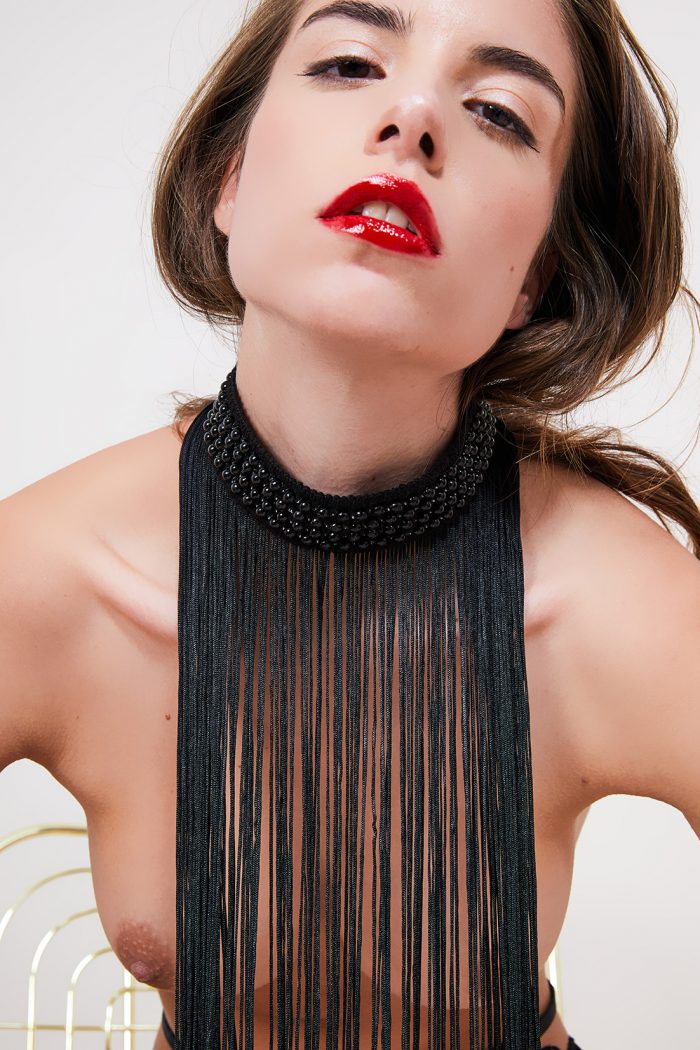 Choker à franges CAVIAR x Mondin – Image 7