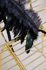 Choker en plumes NOBLESSE Black x Mondin – Image 13