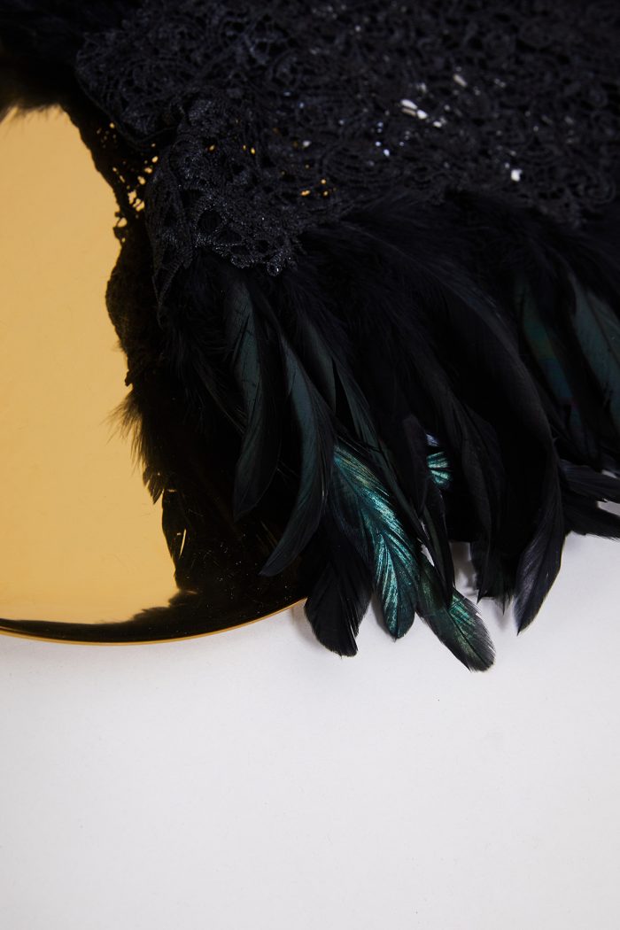 Crop Top UNTITLED Black x Mondin – Image 11
