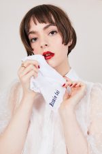 Mouchoir brodé en coton ESSUIE TOI 🇫🇷