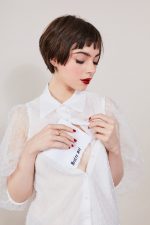 Mouchoir brodé en coton MONTRE MOI 🇫🇷 – Image 2