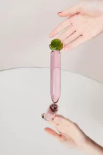 Dildo en verre Radis PRENDS TES VITAMINES – Image 3