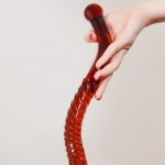 Dildo en verre LE ROUGE