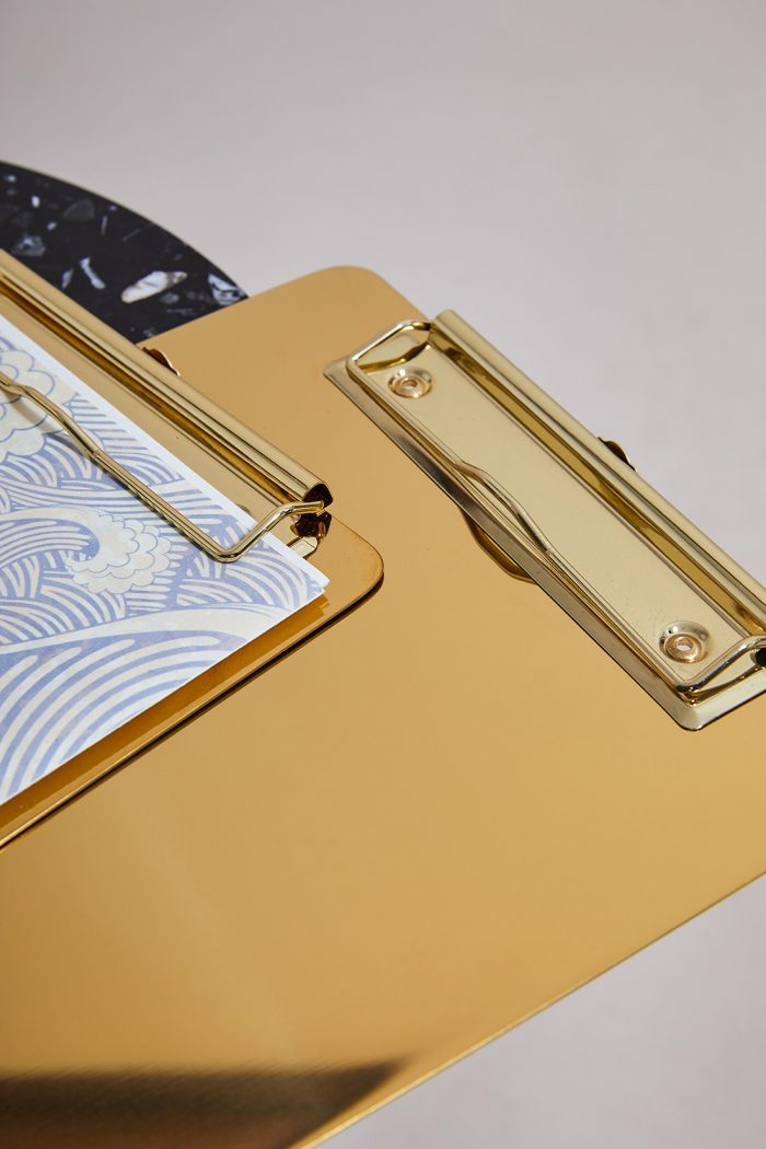 Bloc-note RENÉ Gold – Image 1