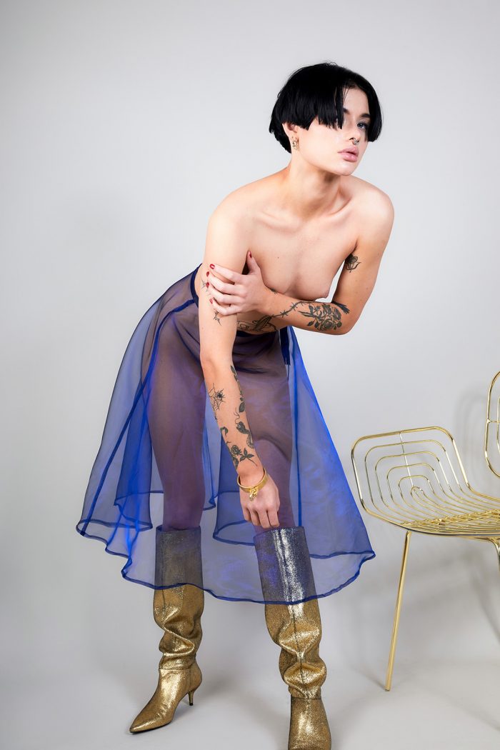 Jupe transparente RIEN EN DESSOUS  🇫🇷 – Image 2