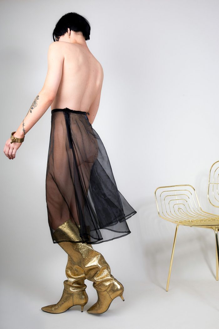 Jupe transparente RIEN EN DESSOUS  🇫🇷 – Image 5