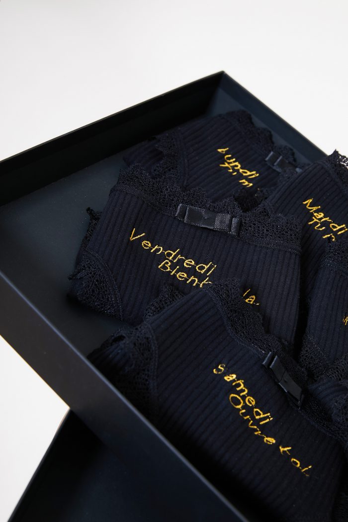 Coffret de 7 Culottes brodées LE SEMAINIER 🇫🇷 – Image 6