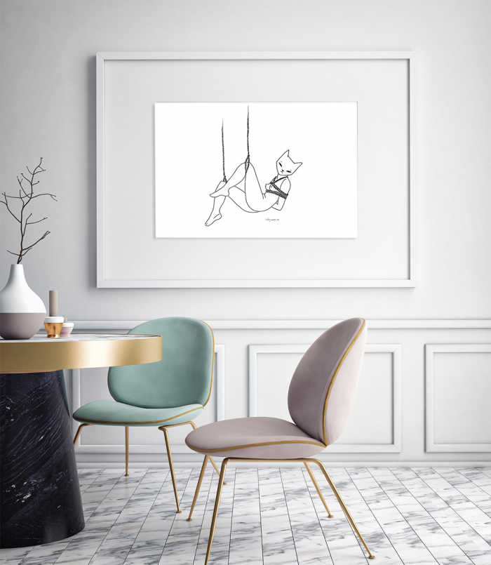 Illustration SHIBARI KITTY x Catpurrrs 🇫🇷 – Image 2