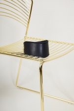 Collier curve en cuir LA TRAPEZISTE x Maison Dressage – Image 2