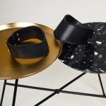 Collier curve en cuir LA TRAPEZISTE x Maison Dressage