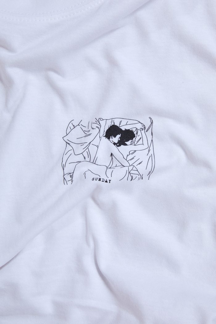 T-Shirt unisex DIMANCHE x Les Bazars de Sev 🇫🇷 – Image 3