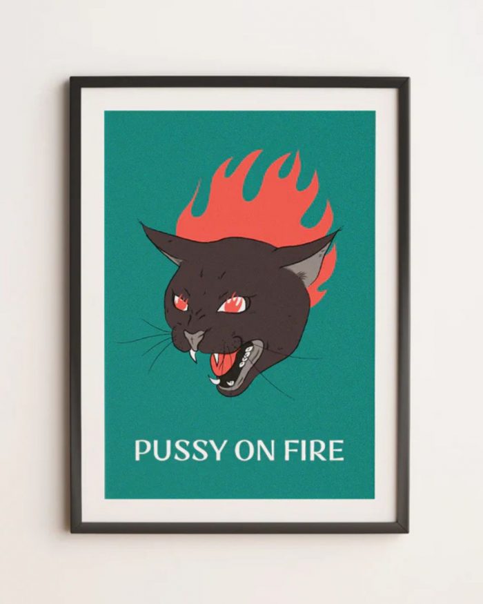 Affiche Pussy on Fire🔥 x Troty🇫🇷 – Image 1