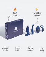 DREAM TEAM, 🎮 Ensemble vibromasseur pour couples 4 toys | 1 remote | endless fun x The Oh Collective – Image 2