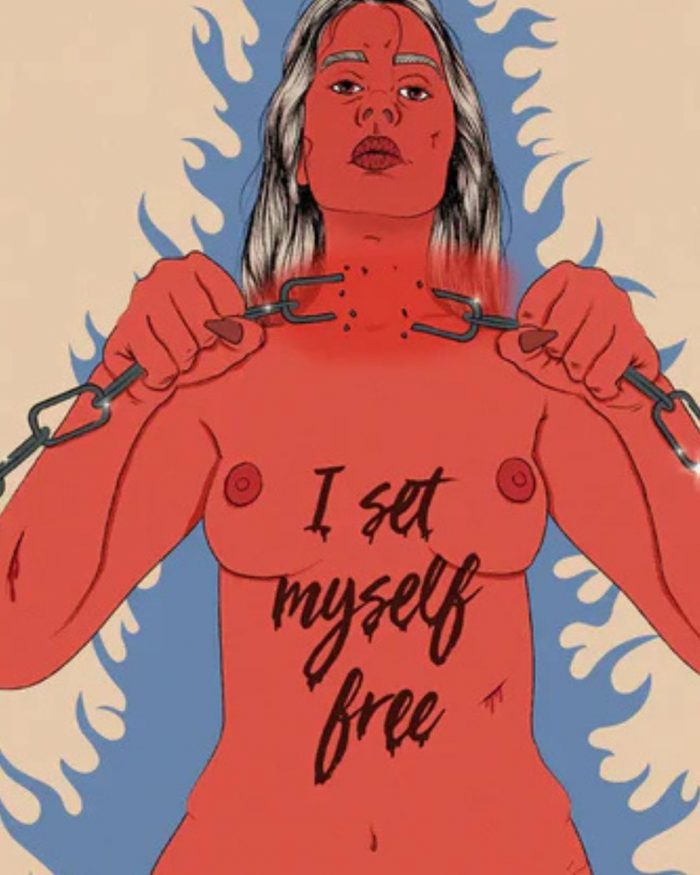 Affiche I Set Myself Free x Troty🇫🇷 – Image 1