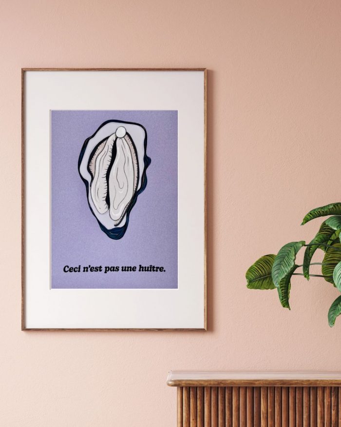 Affiche Ceci n'est pas une huître 🦪 x Troty🇫🇷 – Image 2