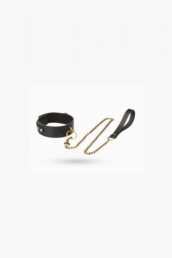 Set 2 pièces Collier O-Ring + Laisse SIR STEPHEN x Liebe – Image 1