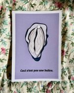 Affiche Ceci n'est pas une huître 🦪 x Troty🇫🇷