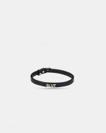Choker YOU'RE MINE Color lettres SLUT x Liebe
