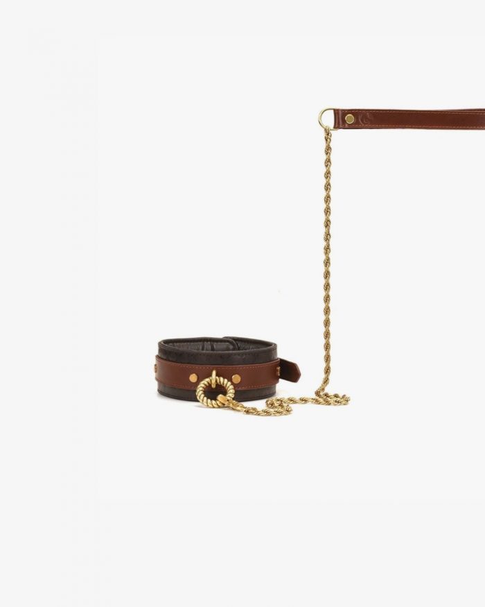 Set 2 pièces Collier + Laisse EQUESTRIAN x Liebe – Image 1
