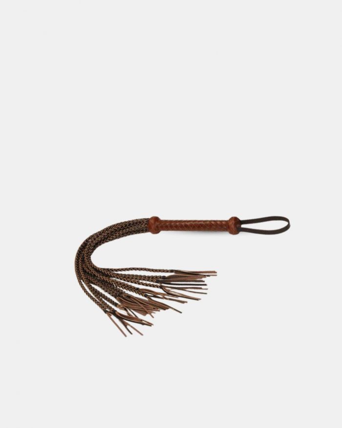 Flogger Cat'0 Nine en cuir EQUESTRIAN x Liebe – Image 3