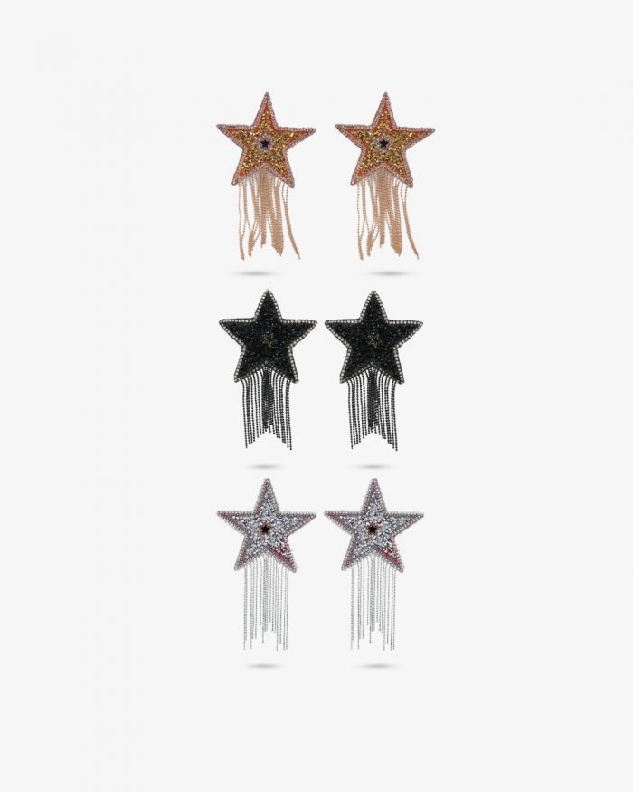 Nippies Strass GIVE ME FIVE STARS pour les seins – Image 2