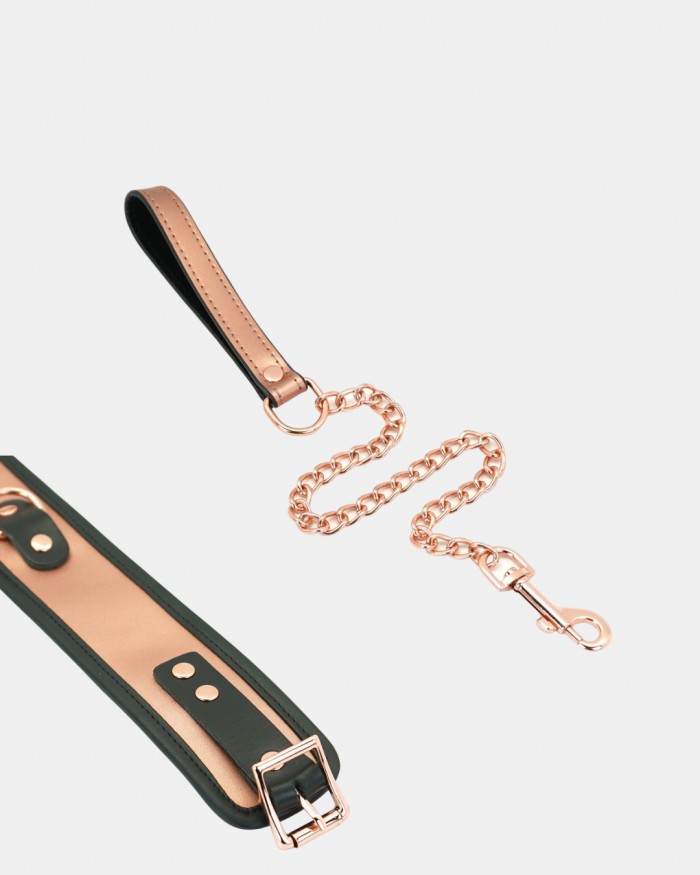 Set 2 pièces Collier + Laisse MY LITTLE SUB x Liebe – Image 7