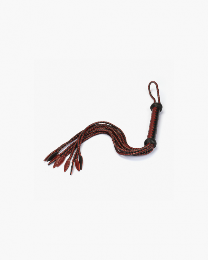 Flogger Cat'O Nine en cuir SLAVE'S BEAUTY x Liebe – Image 11