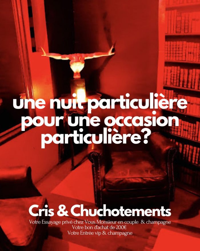 EVENT🔥 CRIS & CHUCHOTEMENTS, un moment pour 2 – Image 2
