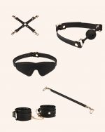 Set de restriction à composer FETISH SLUT Ⓥegan x Liebe – Inclus Collier & sa laisse – Image 3