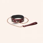 Set 2 pièces Collier de soumission + Laisse SLAVE'S BEAUTY x Liebe