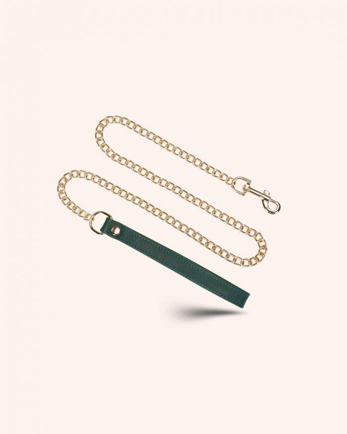 Set 2 pièces Collier de soumission + Laisse DRAMAGREEN x Liebe – Image 6