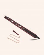 Set 2 pièces Collier de soumission + Laisse SLAVE'S BEAUTY x Liebe – Image 4